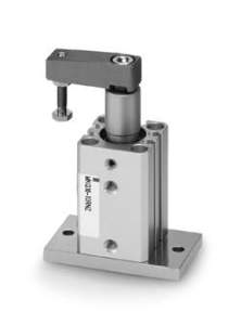 SMC MKG12-10LZ. MK-Z Rotary Clamp Cylinder, Standard w/Auto Switch Mounting Grooves