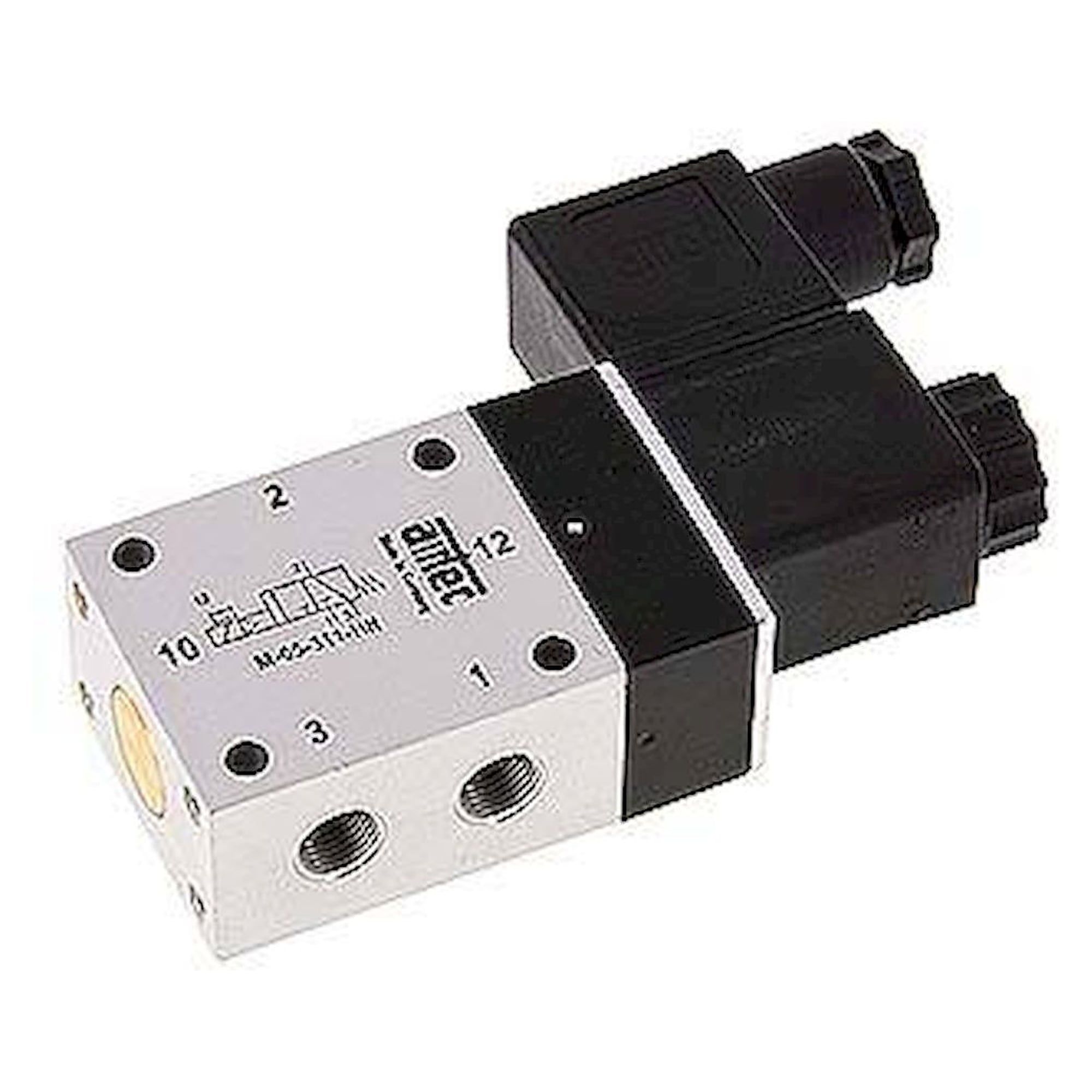 Airtec MO 05311HN 24V=. 3/2-Wege Magnetventil, G 1/8", Federrückstellung (NO), 24 V DC, Standard