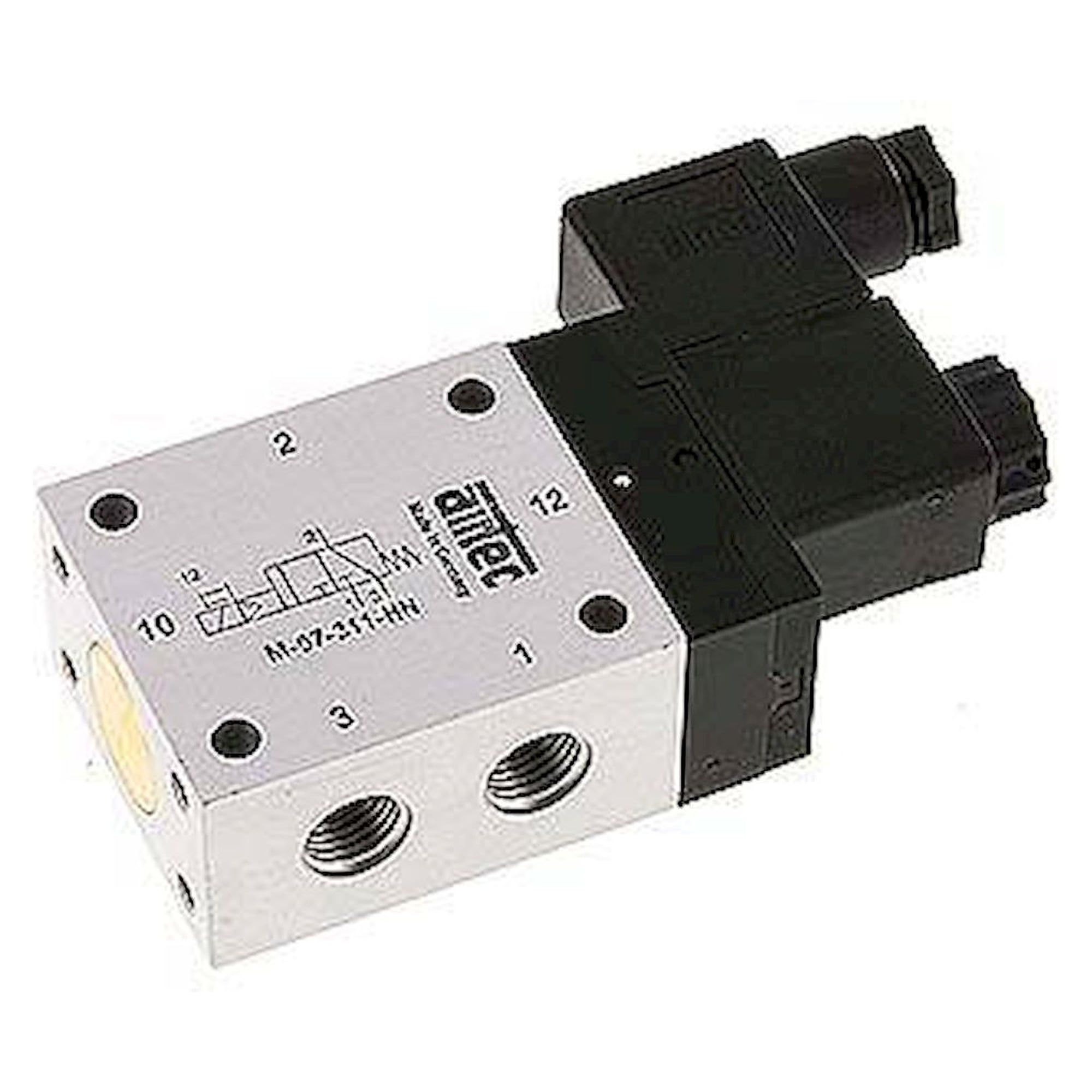 Airtec MO 07311HN 230V. 3/2-Wege Magnetventil, G 1/4", Federrückstellung (NO), 230 V AC, Standard