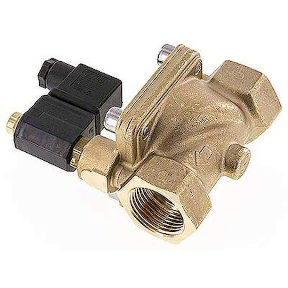 MO 210 V 24V=. 2/2-Wege Magnetventil G 1" stromlos geöffnet (NO),FKM