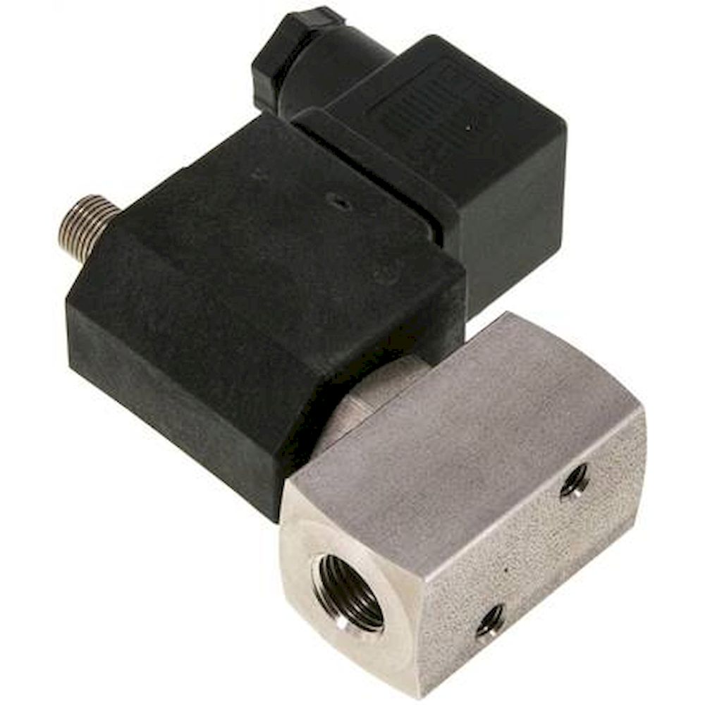 MO 314 ES 24VAC. 3/2-Wege ES-Magnetventil G 1/4" stromlos geöffnet (NO)