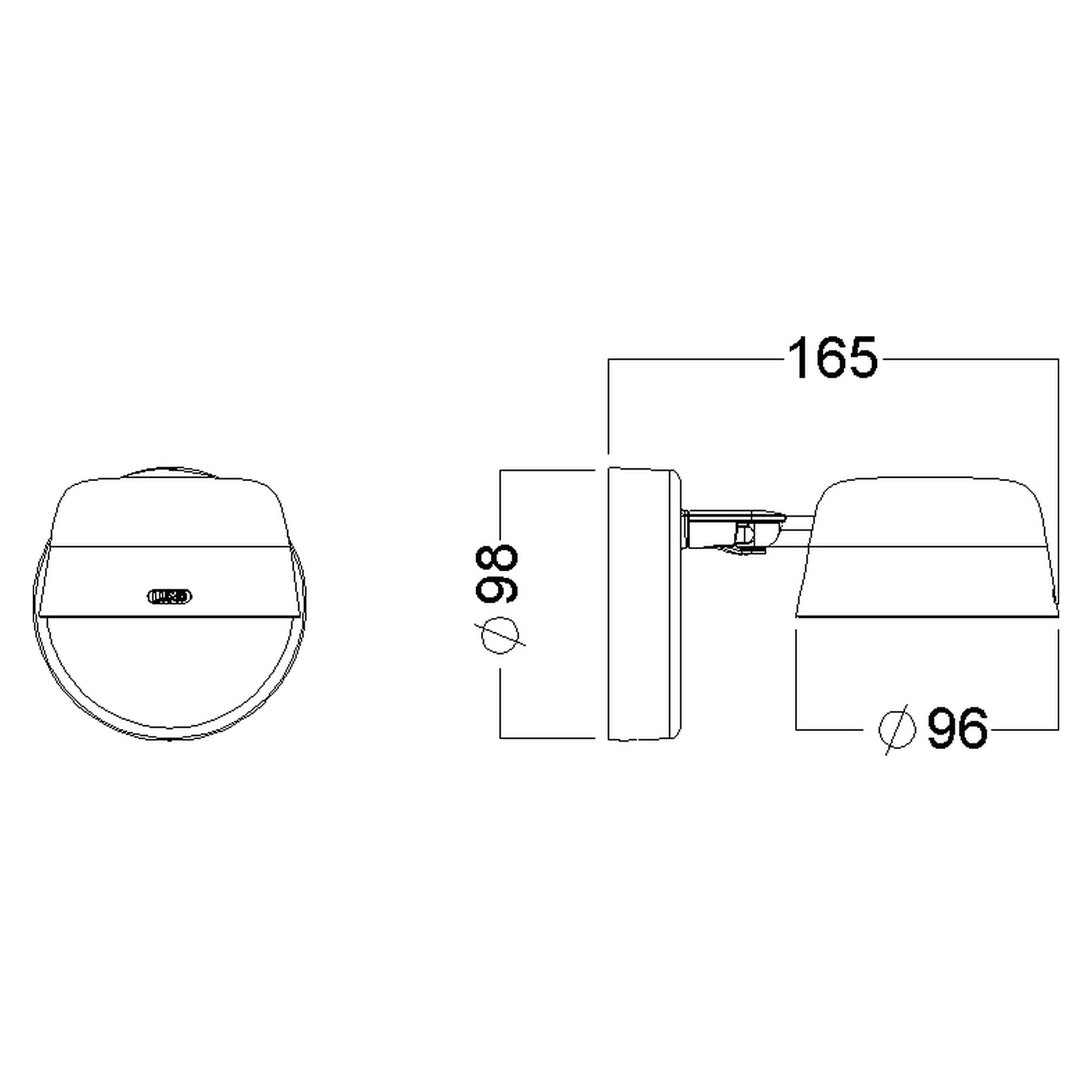 Glamox Motus luminaire décoratif, 810 lm, blanc variable (Tunable White)