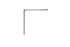 Glamox MOT028510. Armbasierte Leuchten Motus Flat WH 800 SEN 930 EU