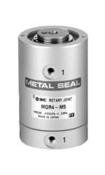 SMC MQRF2-M5. MQR, Rotary Union, Low Torque Metal Seal Type