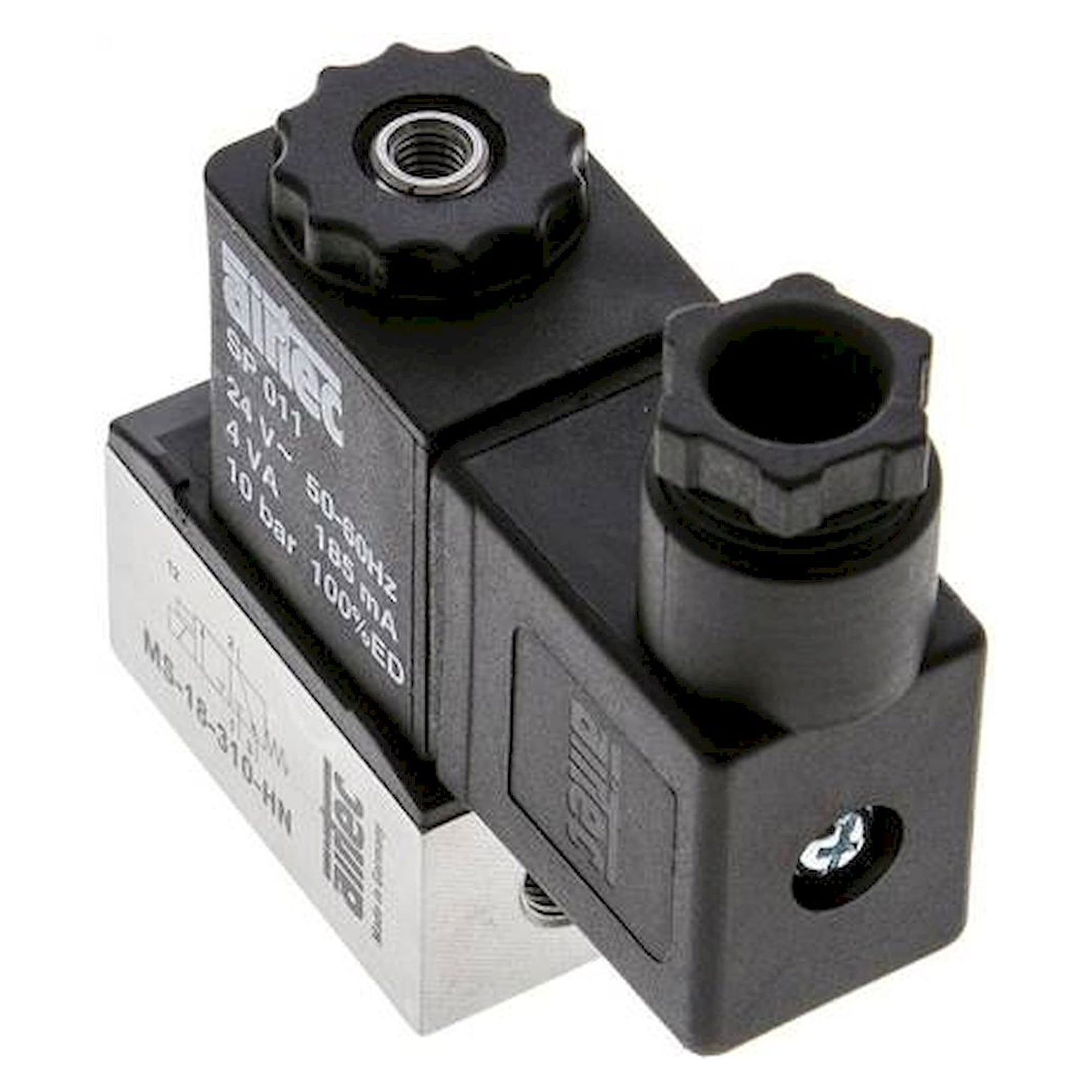 Airtec MS 18310HN 24VAC. 3/2-Wege Magnetventil, G 1/8", 24 V AC, Federrückstellung (NC)