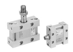 SMC MDUB25-10DZ. M(D)U Plate Cylinder, Double Acting, Single Rod w/Auto Switch Mounting Groove