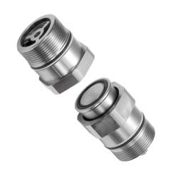 Nitto Kohki Multi Cupla. Schnellkupplung MALS-6HS, Steel, FKM