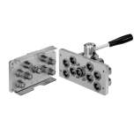 Nitto Kohki Multi Cupla. Schnellkupplung MAM-A-3P, Brass, FKM