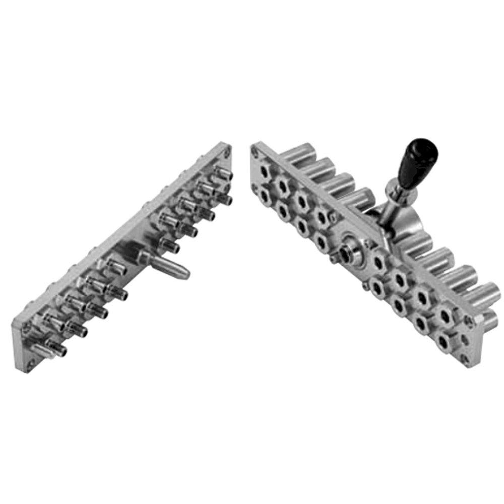 Nitto Kohki Multi Cupla. Quick Connect Coupling MAM-1S-16, Brass, NBR