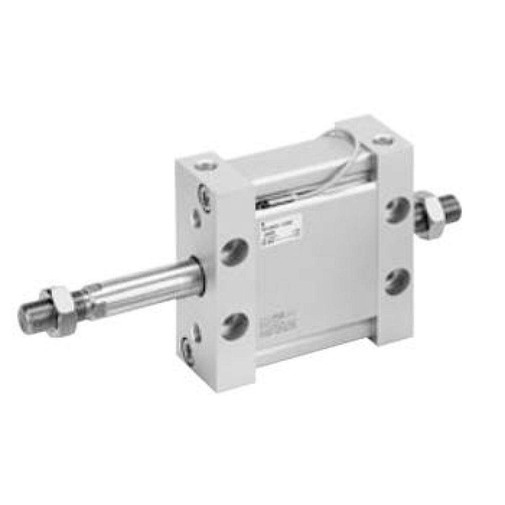SMC MDUWB40TF-30DMZ. M(D)UW Plate Cylinder, Double Acting, Double Rod w/Auto Switch Mounting Groove