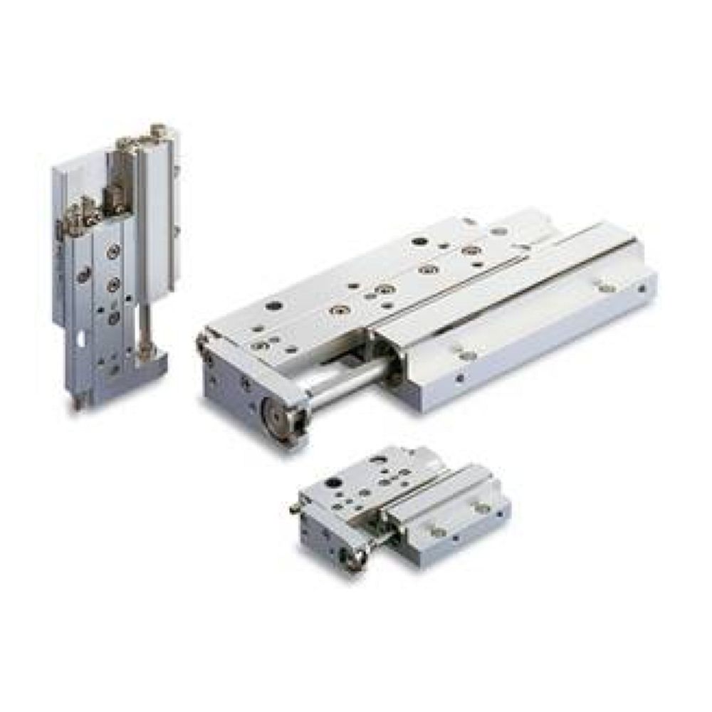 SMC MXF12-50. MXF, Low Profile Precision Slide Table (Cross Roller Bearings)