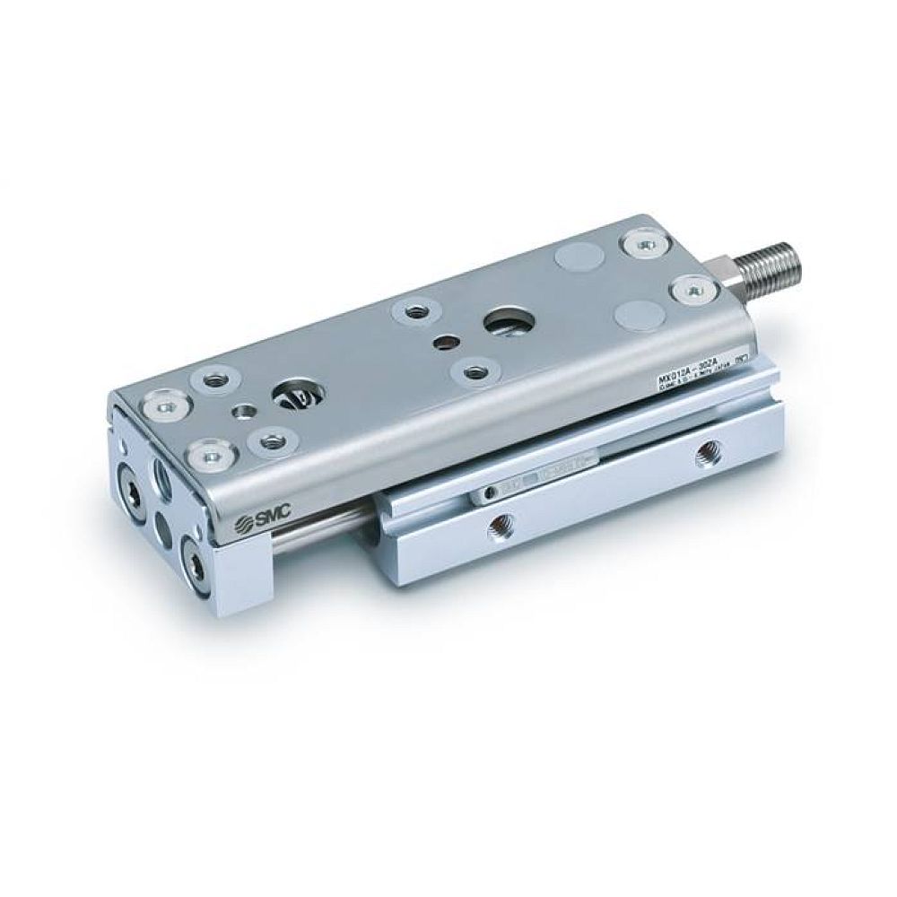 SMC MXQ8A-10ZA. MXQ*A-Z, Air Slide Table, Double Ported Type