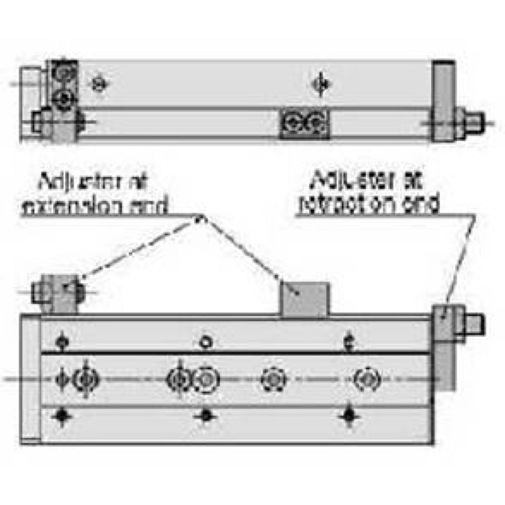 SMC MXQ-CS6L. MXQ, Accessory, Stroke Adjuster