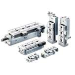 SMC MXQ12L-20R. Legacy MXQ, Precision Slide Tables (Recirculating Bearings)