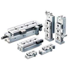 SMC MXQ16-125FP. MXQ, Pneumatischer Kompaktschlitten, Linearführung mit Kugelumlaufführung