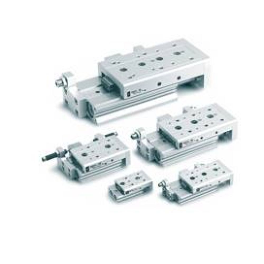 SMC MXS16-125AS. MXS, Air Slide Table, Cross Roller Guide