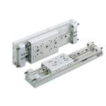SMC MXW12-150B. MXW, Pneumatischer Kompaktschlitten, Linearführung mit Kugelumlaufführung, Langhub