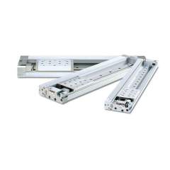 SMC MY2HT25TFG-200H. MY2H, Kolbenstangenloser Bandzylinder, Hochpräzisionsführung mit Stoßdämpfer für schwere Lasten, Serie H