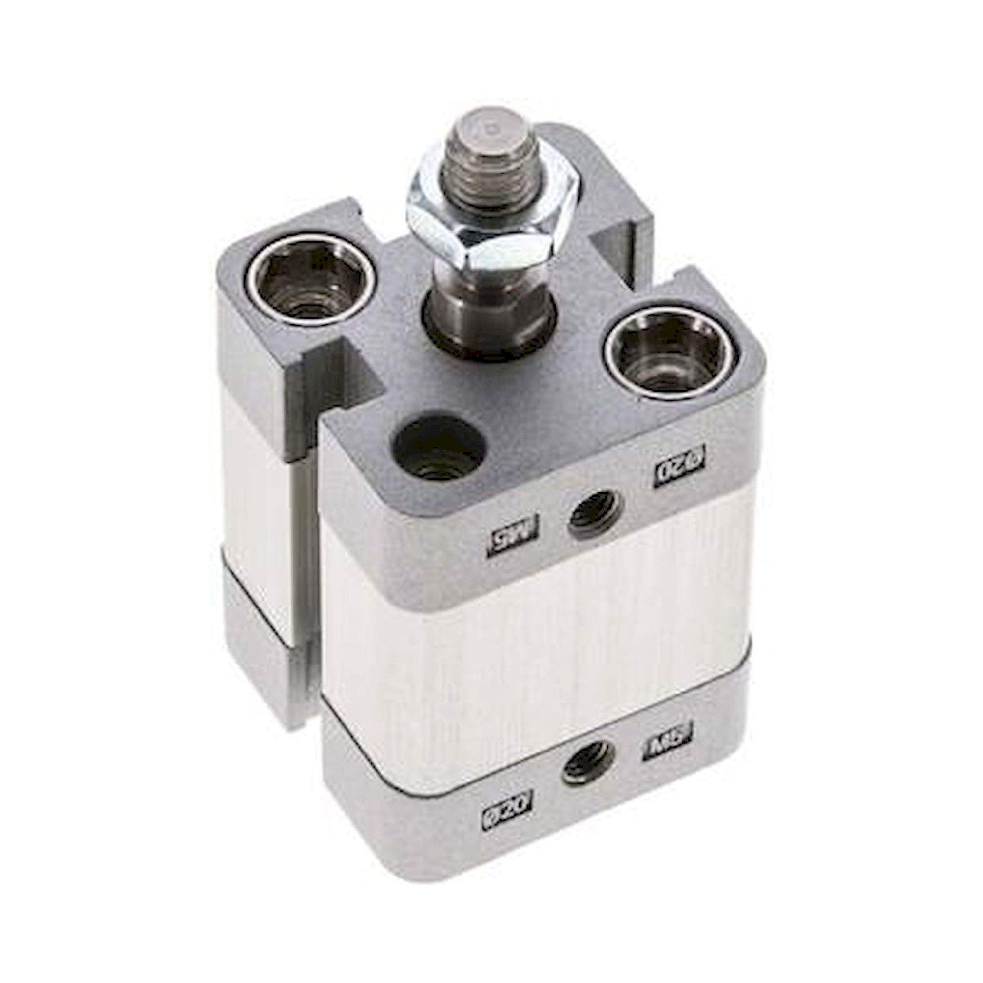 Airtec NAD 20/10-AG. ISO 21287-Zylinder, doppeltw., Kolben 20mm, Hub 10mm