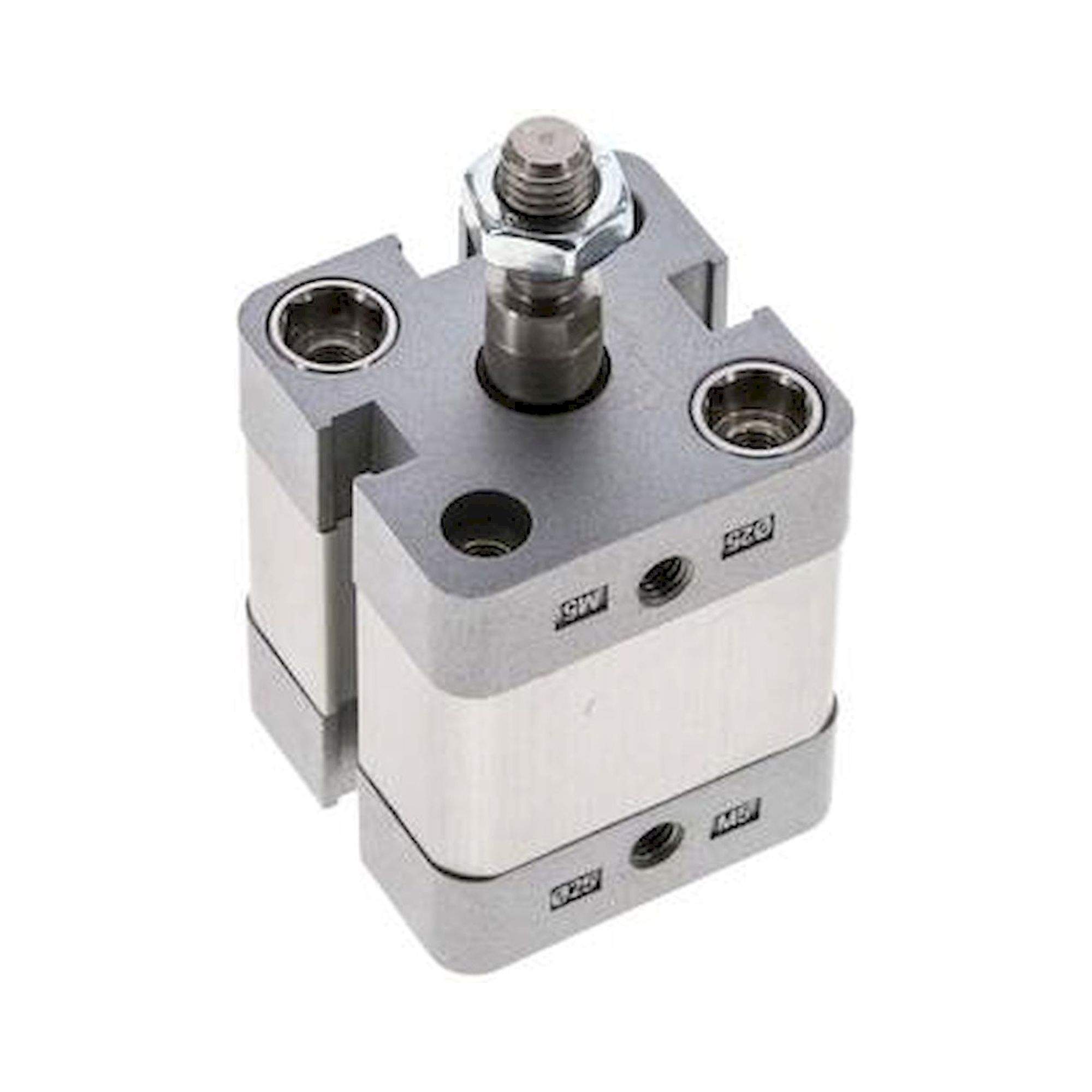 Airtec NAD 25/10-AG. ISO 21287-Zylinder, doppeltw., Kolben 25mm, Hub 10mm