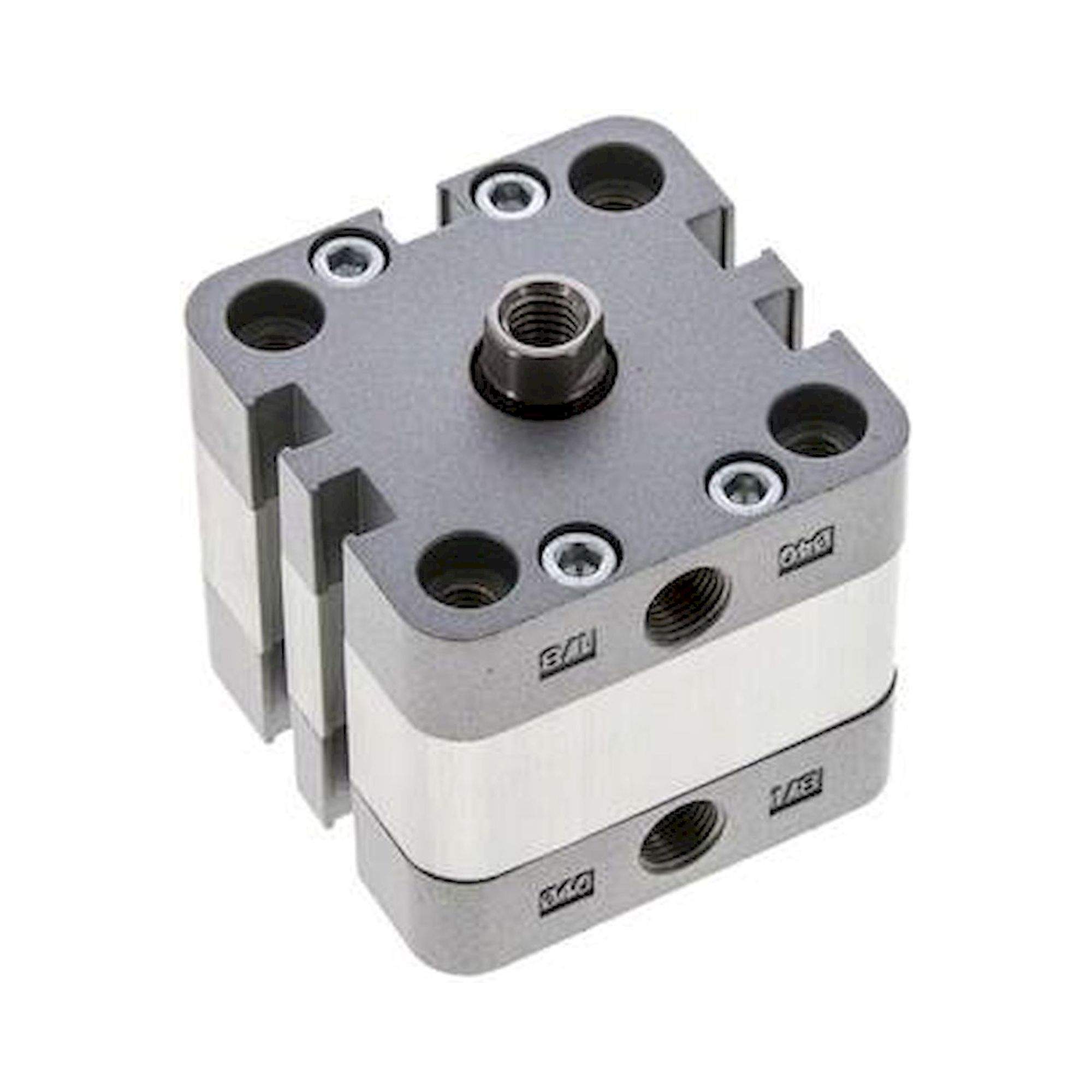 Airtec NAD 40/5. ISO 21287-Zylinder, doppeltw., Kolben 40mm, Hub 5mm