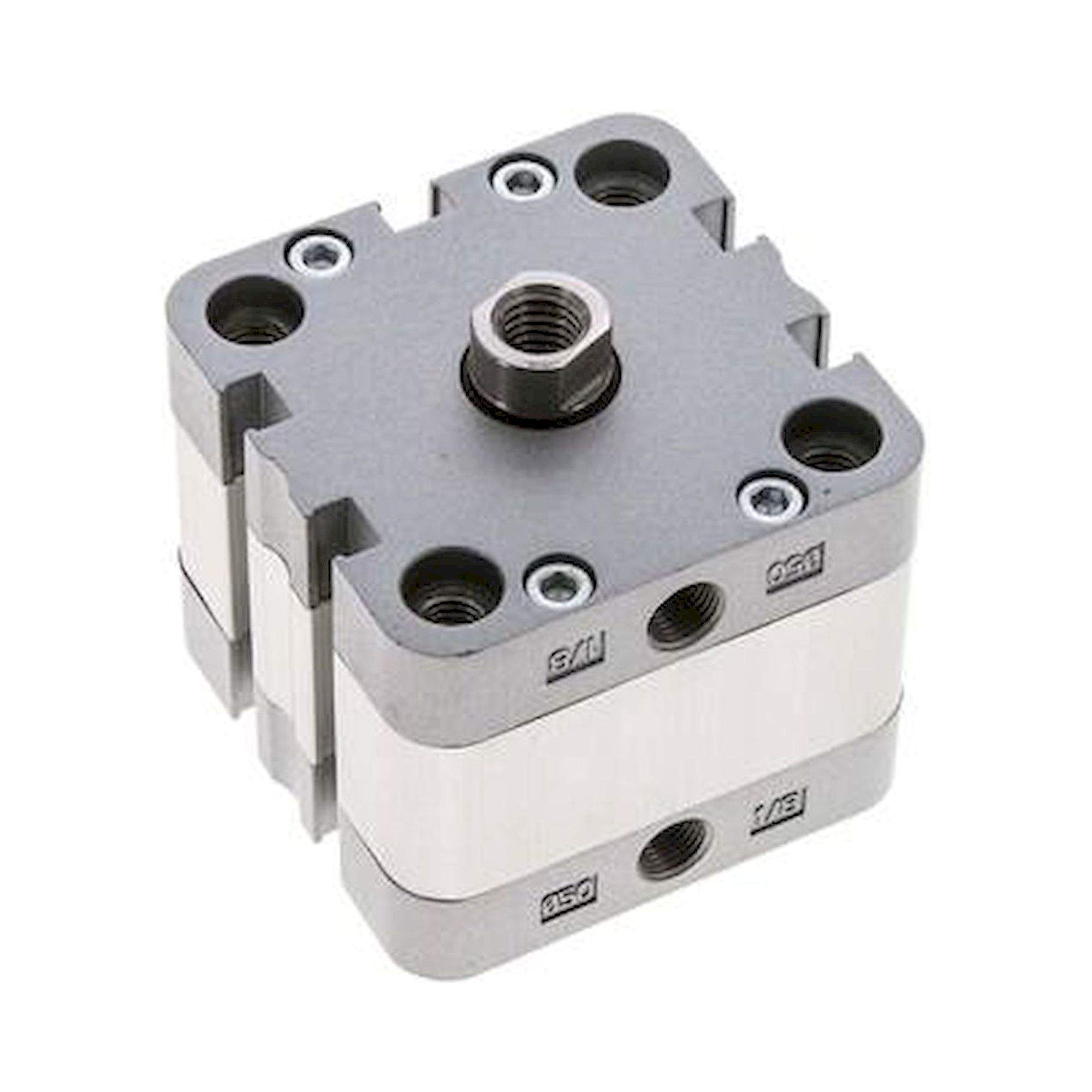 Airtec NAD 50/10. ISO 21287-Zylinder, doppeltw., Kolben 50mm, Hub 10mm