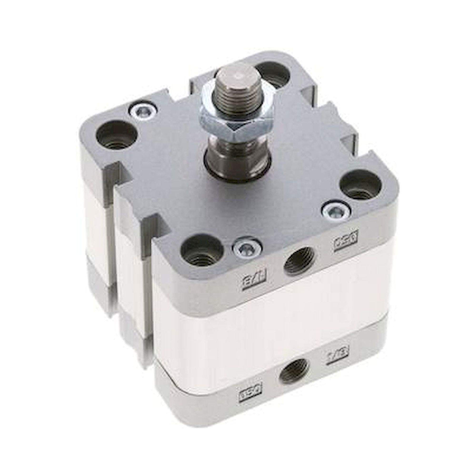 Airtec NAD 50/15-AG. ISO 21287-Zylinder, doppeltw., Kolben 50mm, Hub 15mm
