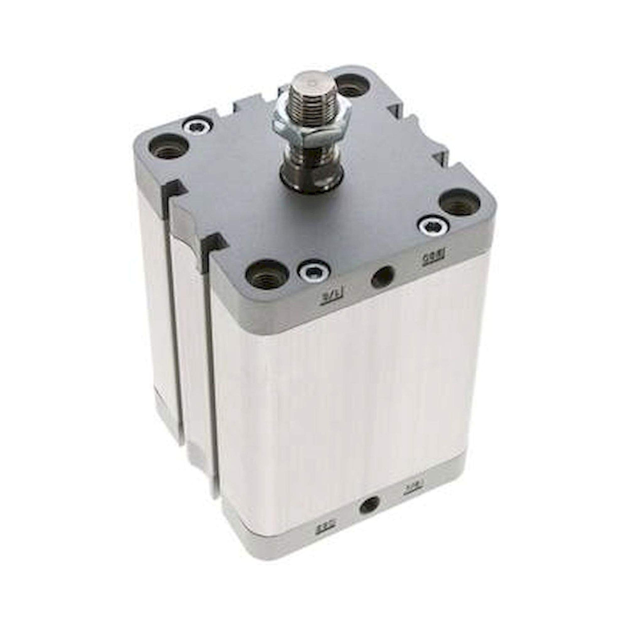 Airtec NAD 80/80-AG. ISO 21287-Zylinder, doppeltw., Kolben 80mm, Hub 80mm