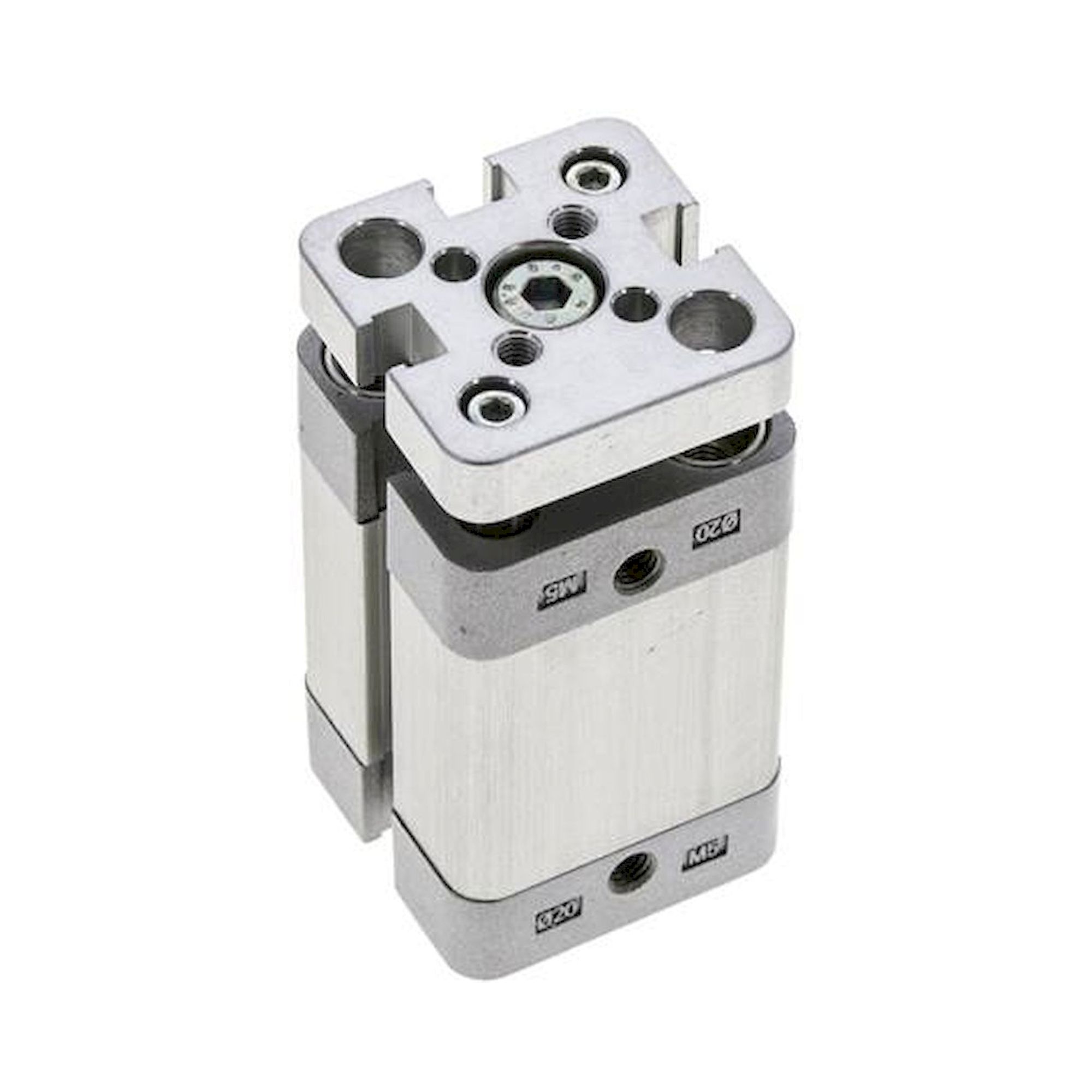 Airtec NADA 20/20. ISO 21287 cylinders, double acting, piston 20 mm, stroke 20 mm