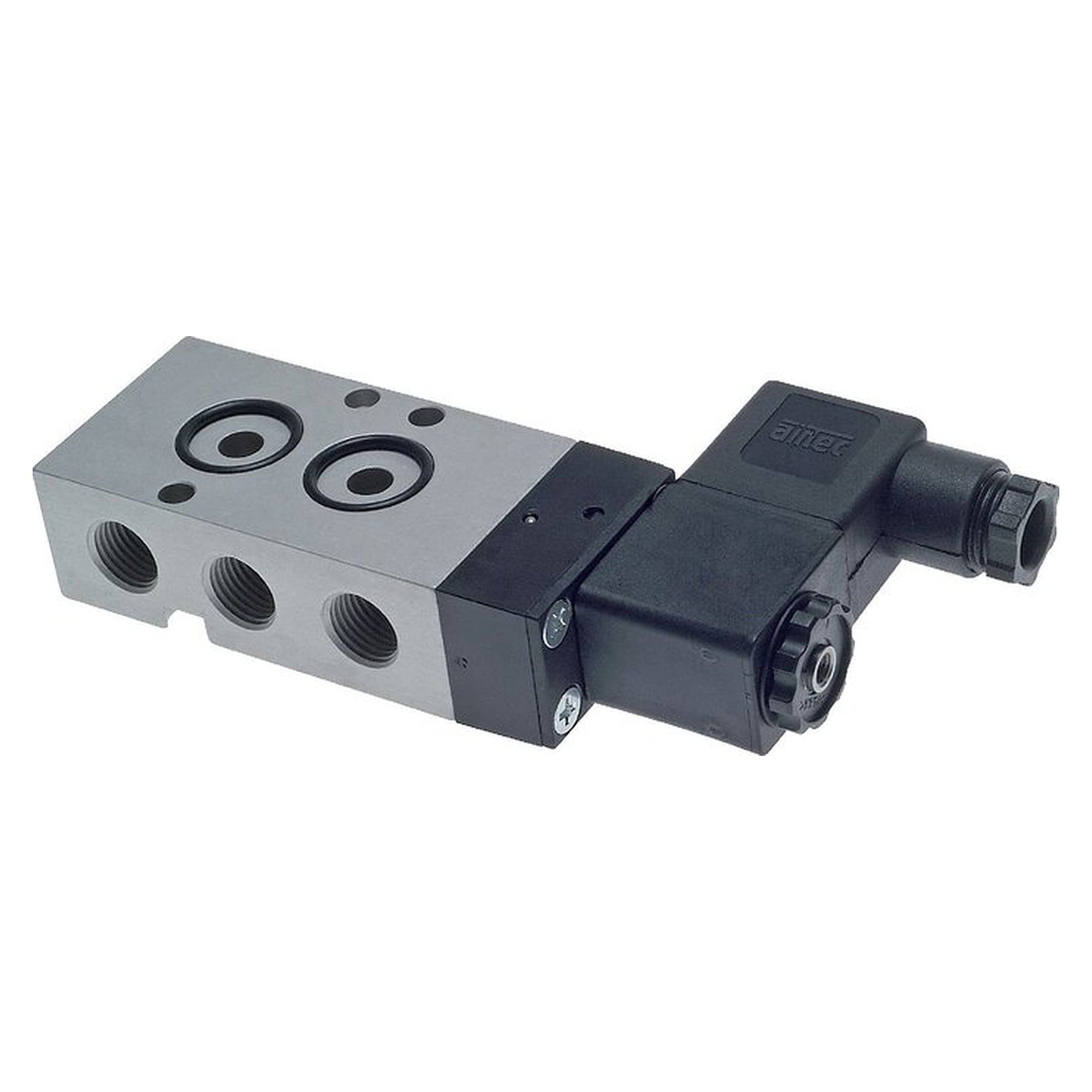 5/3-Wege Magnetventil, G 3/8, Mittelstellung belüftet, 24 V AC | DA152483