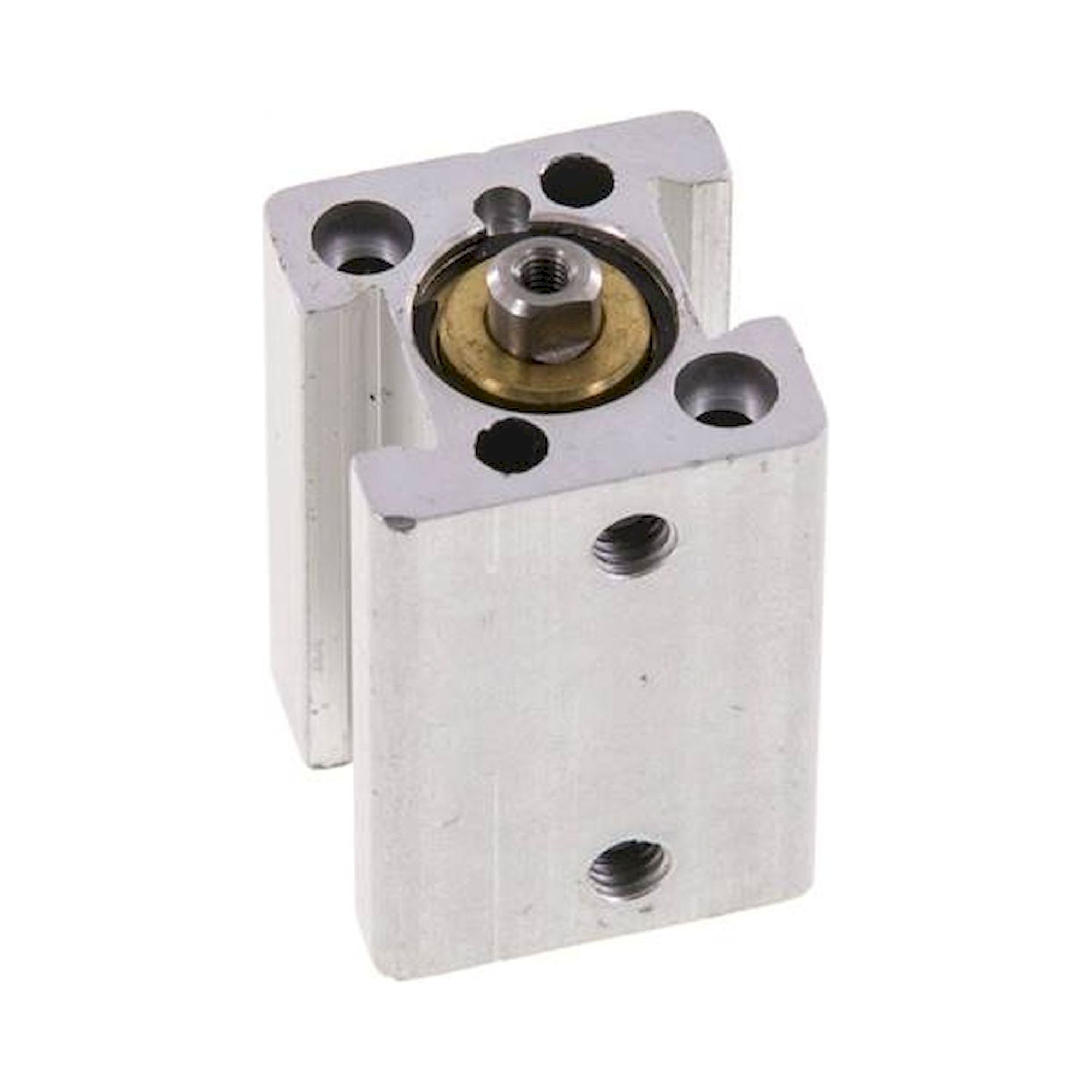 NEM 12/10. Kurzhubzylinder, einfachwirkend, Kolben 12mm, Hub 10mm