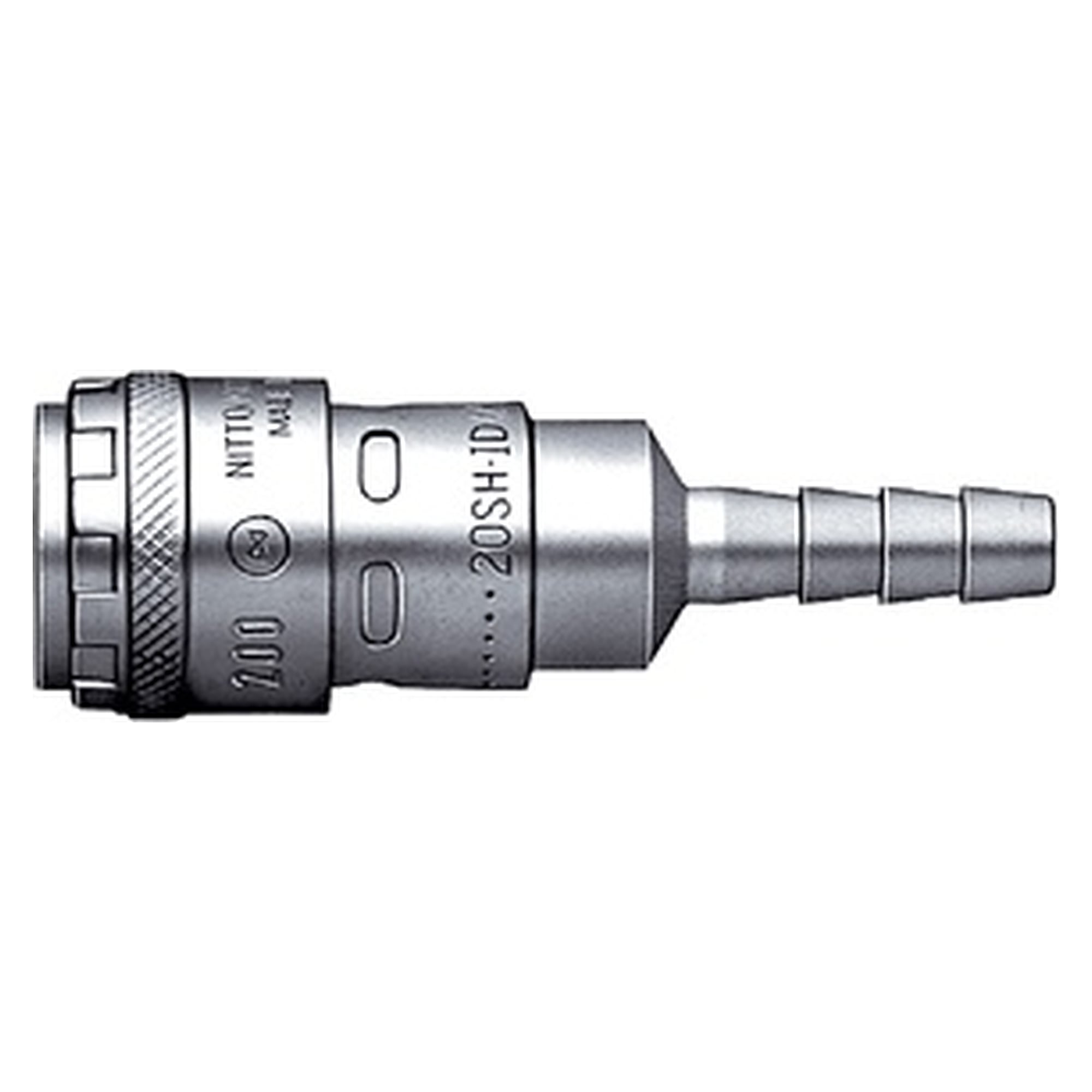 Quick connect coupling HI Cupla 200 200-20SH, 1/4", steel - Nitto Kohki 317402300