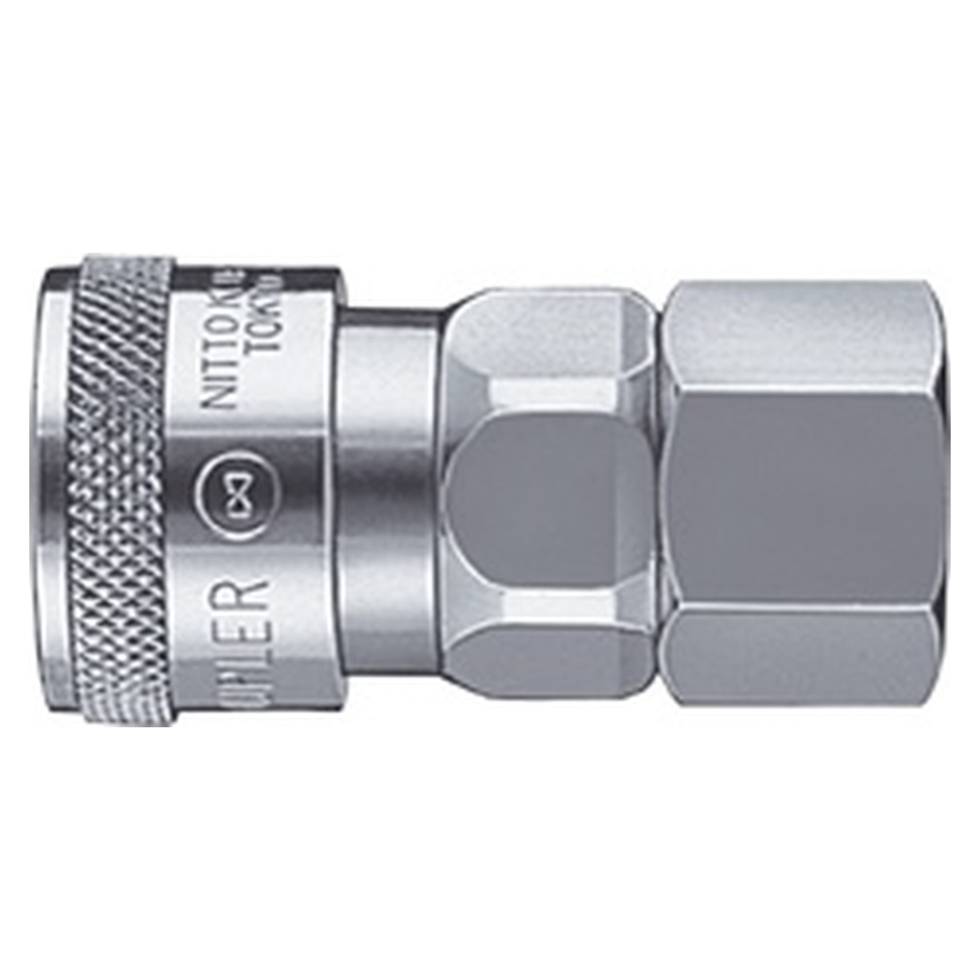 Schnellkupplung HI Cupla 2 way type TW-20SF, Stahl - Nitto Kohki 493102500