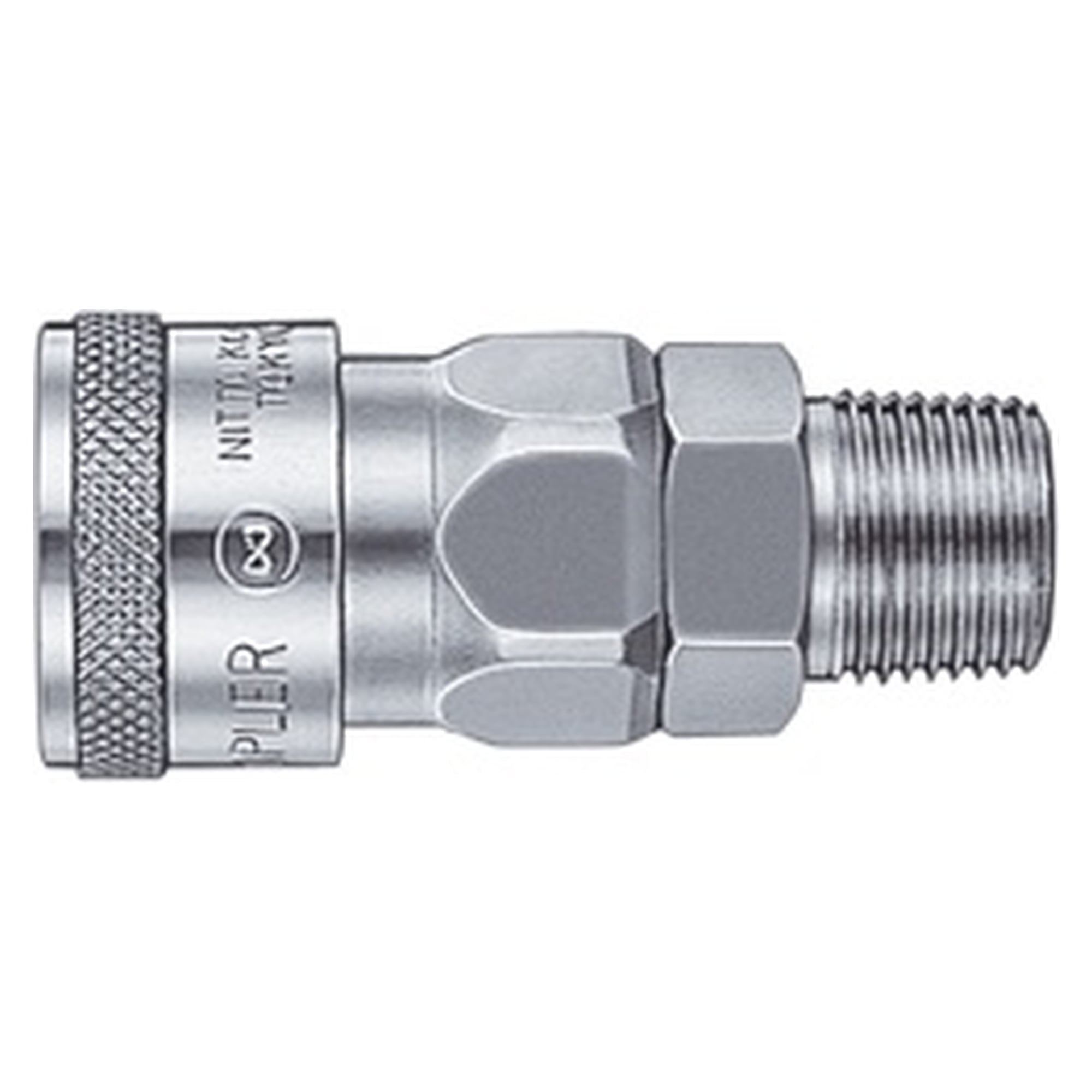 Schnellkupplung HI Cupla 2 way type TW-20SM, Stahl - Nitto Kohki 493102400