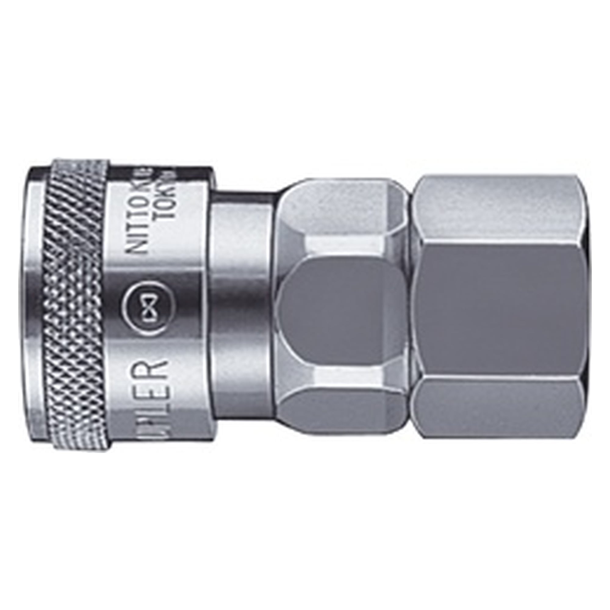 Schnellkupplung HI Cupla 30SF, R 3/8, Stahl - Nitto Kohki 313203500
