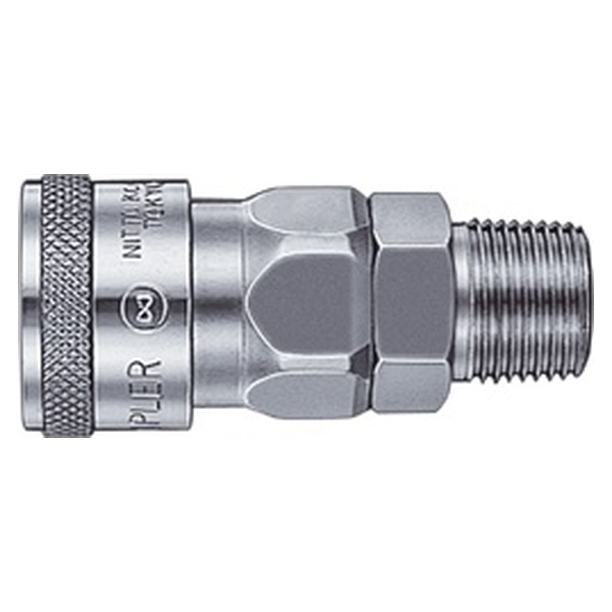 Schnellkupplung HI Cupla 40SM, Rc 1/2, Stahl - Nitto Kohki 319866052