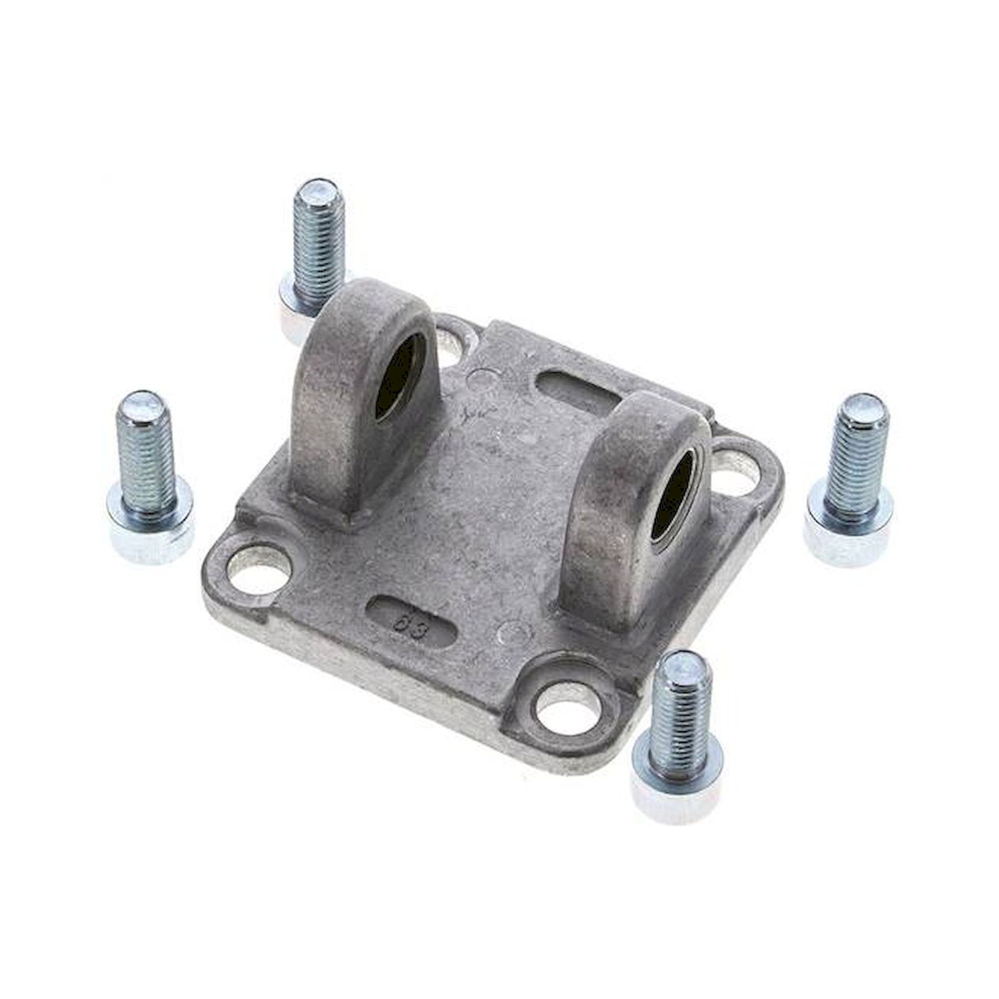 Airtec NXC 63. Yoke swivel fastening for compact cylinders 63 mm