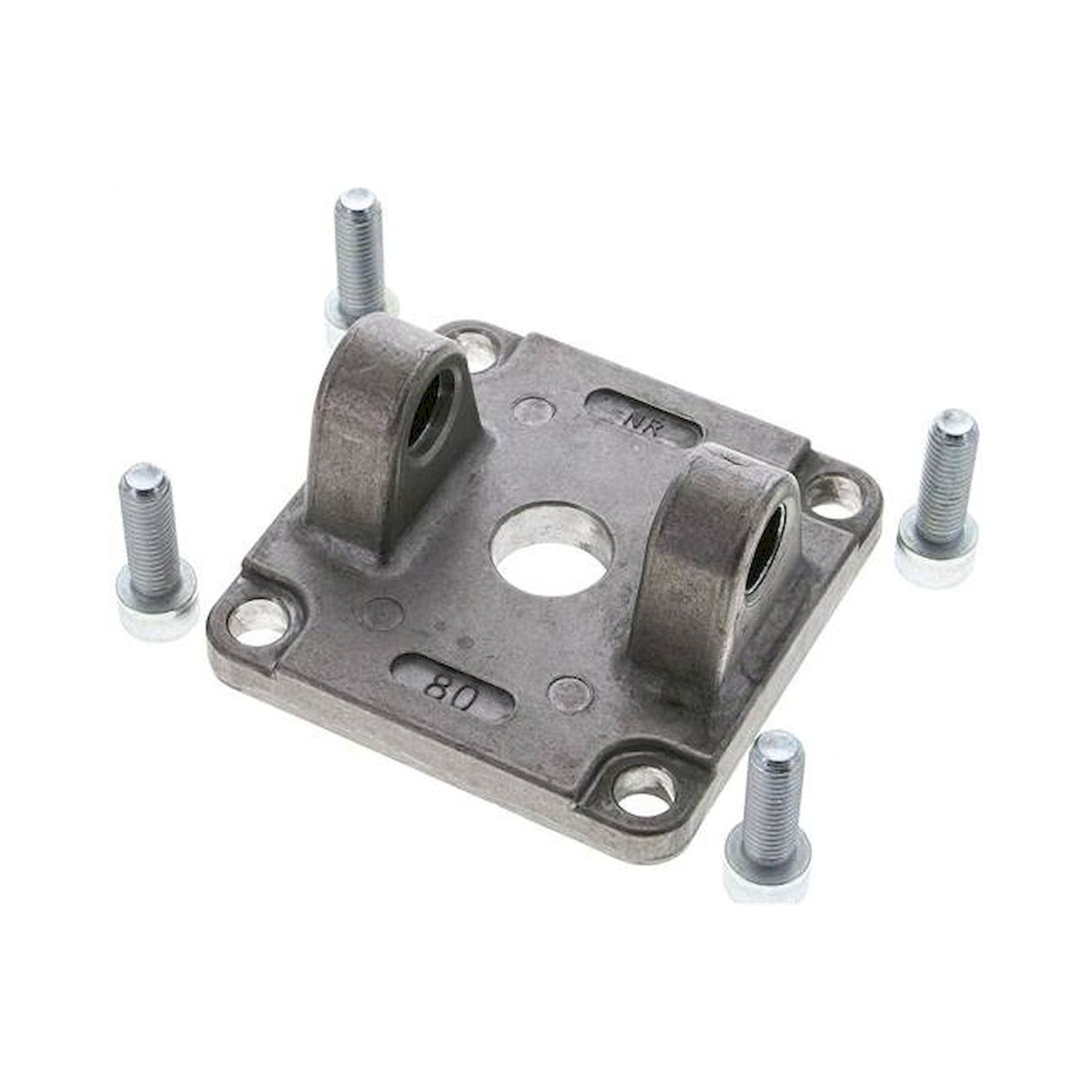 Airtec NXC 80. Yoke swivel fastening for compact cylinders 80 mm