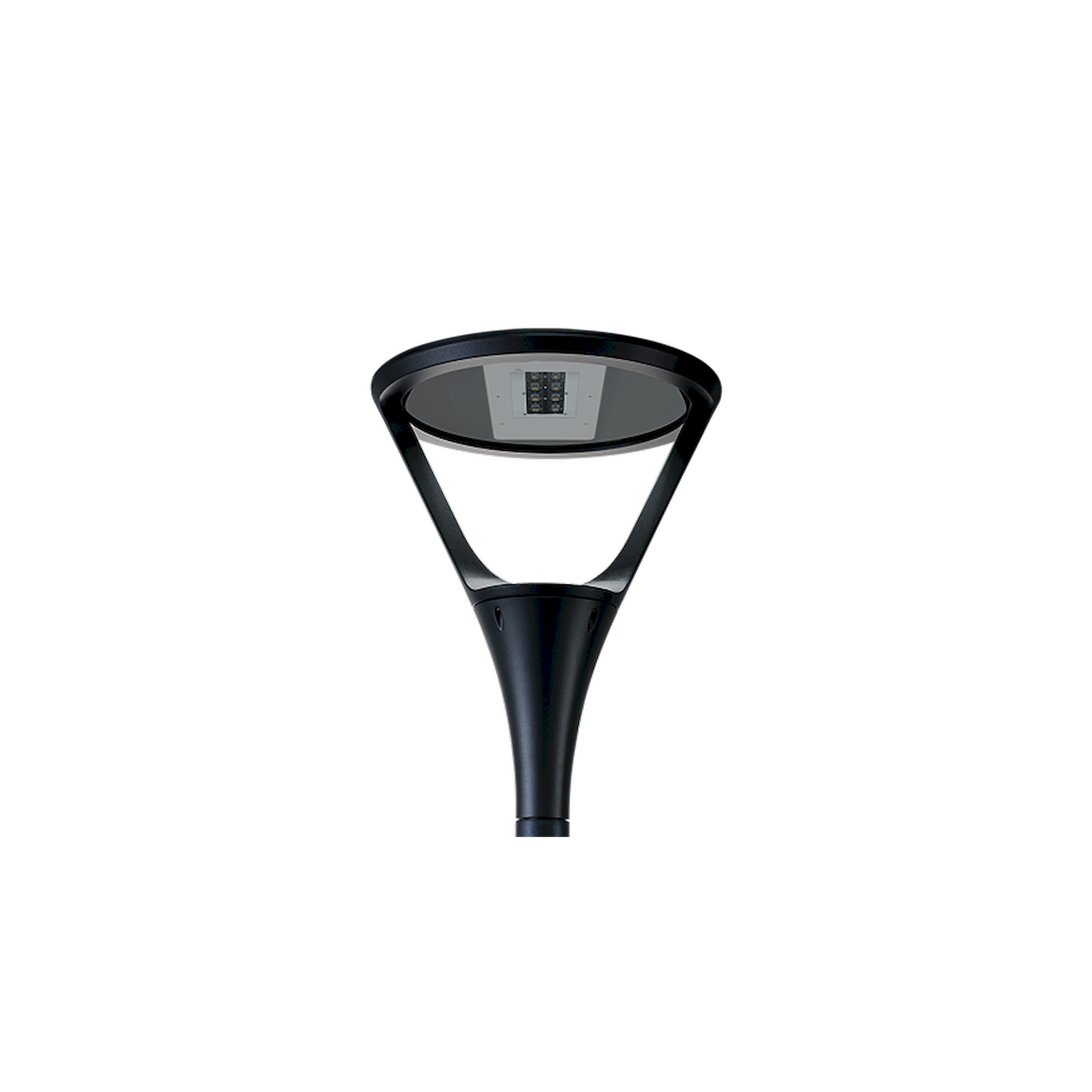 Glamox O418218412. Pole O41 LED 2500 HF 840 WB BLACK