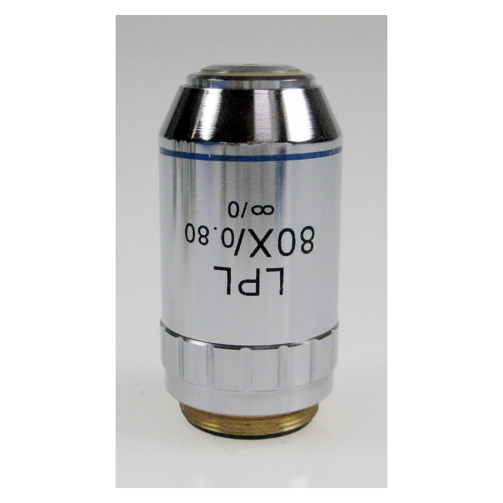 Infinity-Plan-Objektiv (ohne Deckglas) für einen großen Arbeitsabstand 80x /0,8 (0,85 mm (gefedert) - KERN OBB-A1297