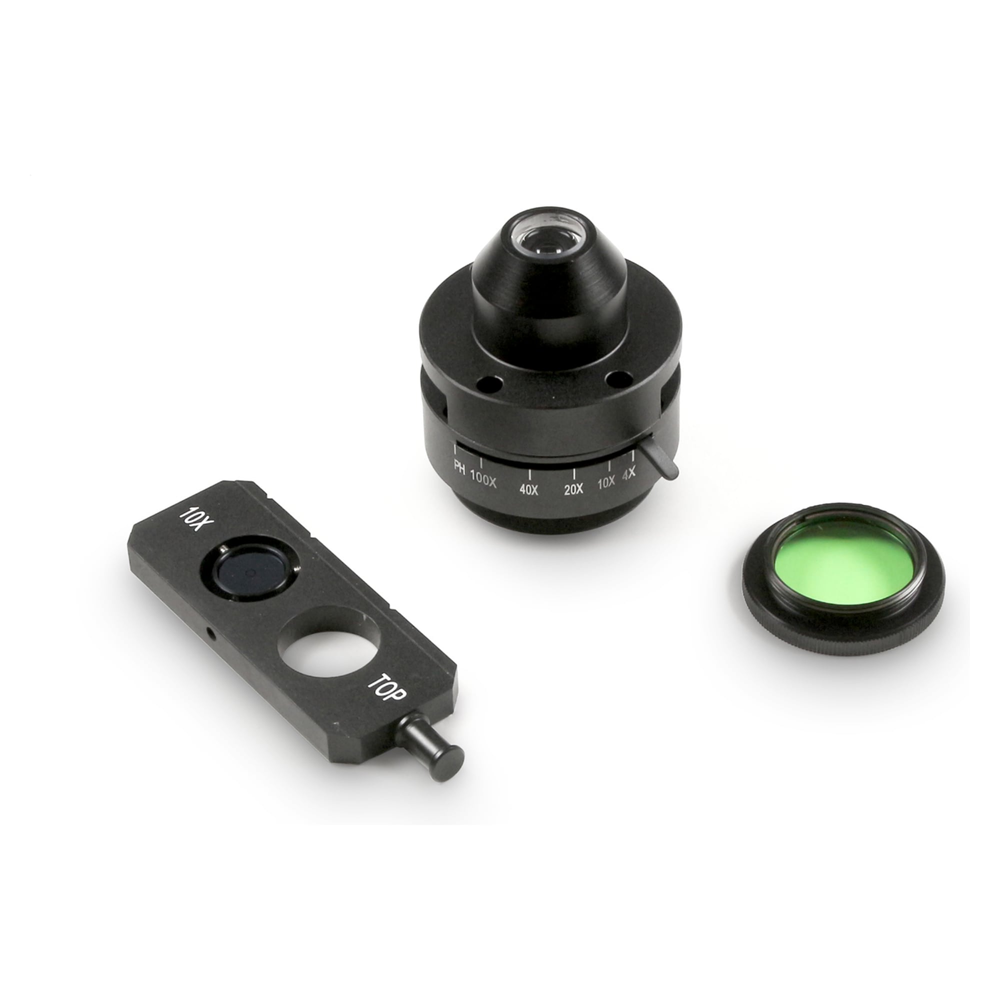 PH-Kondensor und PH-Schieber 10× für Phasenkontrasteinheit der Serie OBN-1 - KERN OBB-A1394