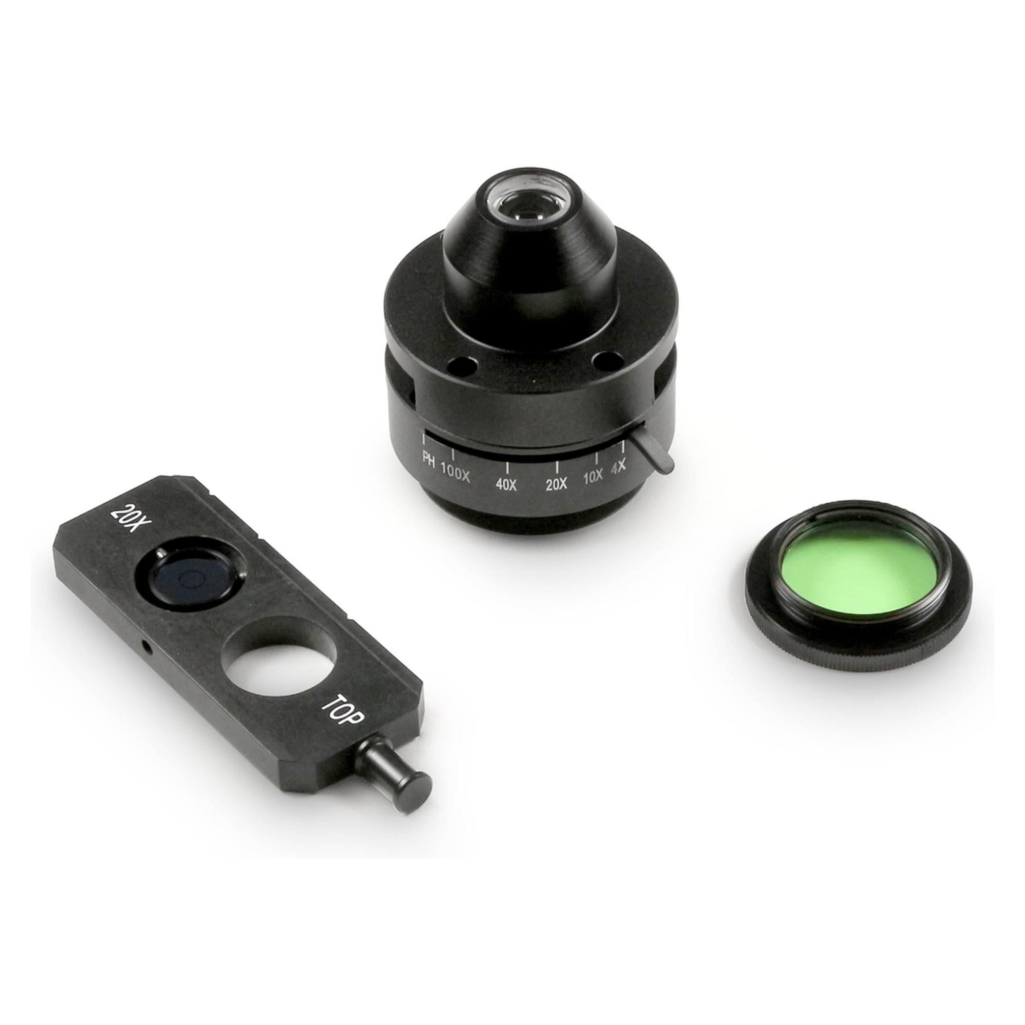 PH-Kondensor und PH-Schieber 20× für Phasenkontrasteinheit der Serie OBN-1 - KERN OBB-A1395