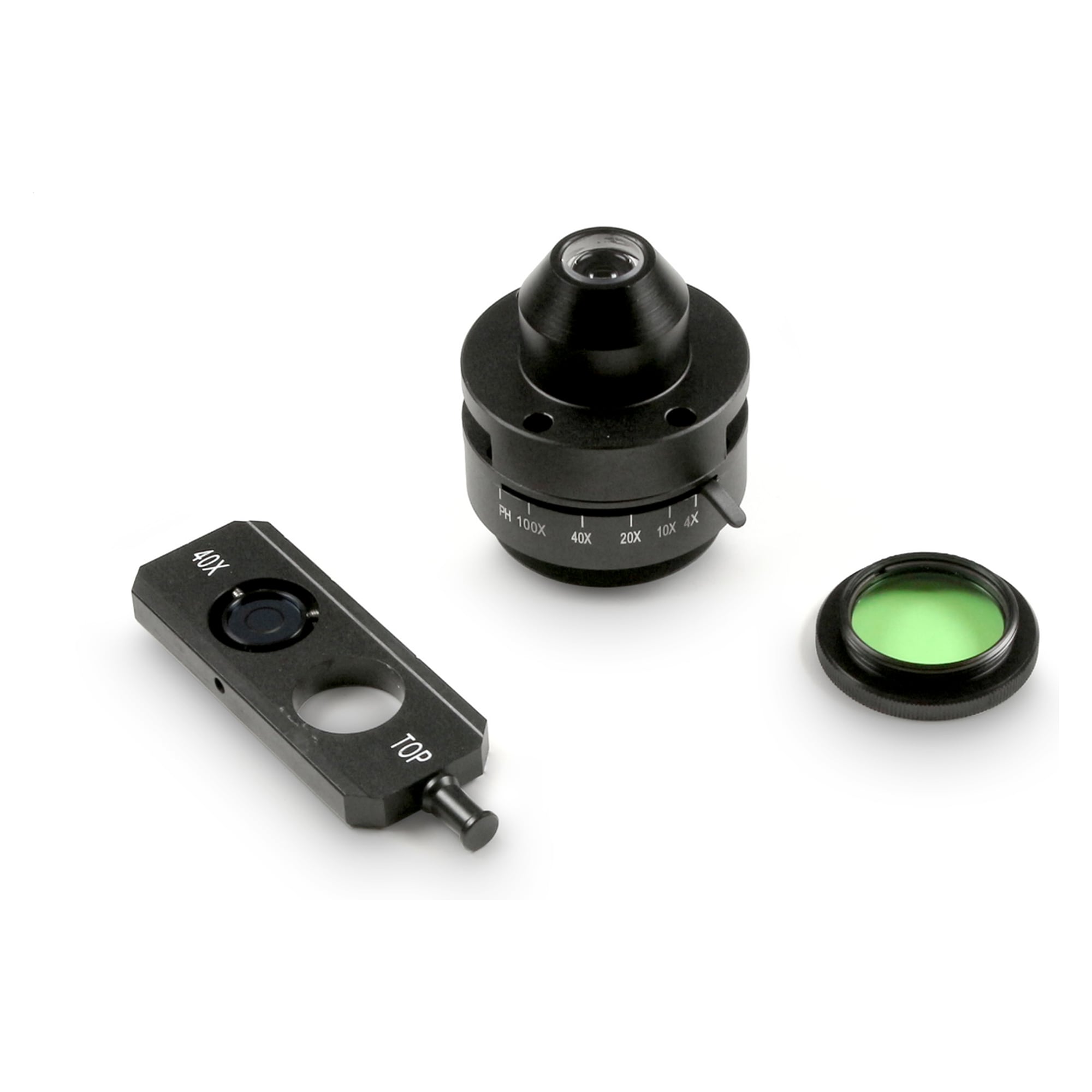 PH-Kondensor und PH-Schieber 40× für Phasenkontrasteinheit der Serie OBN-1 - KERN OBB-A1396