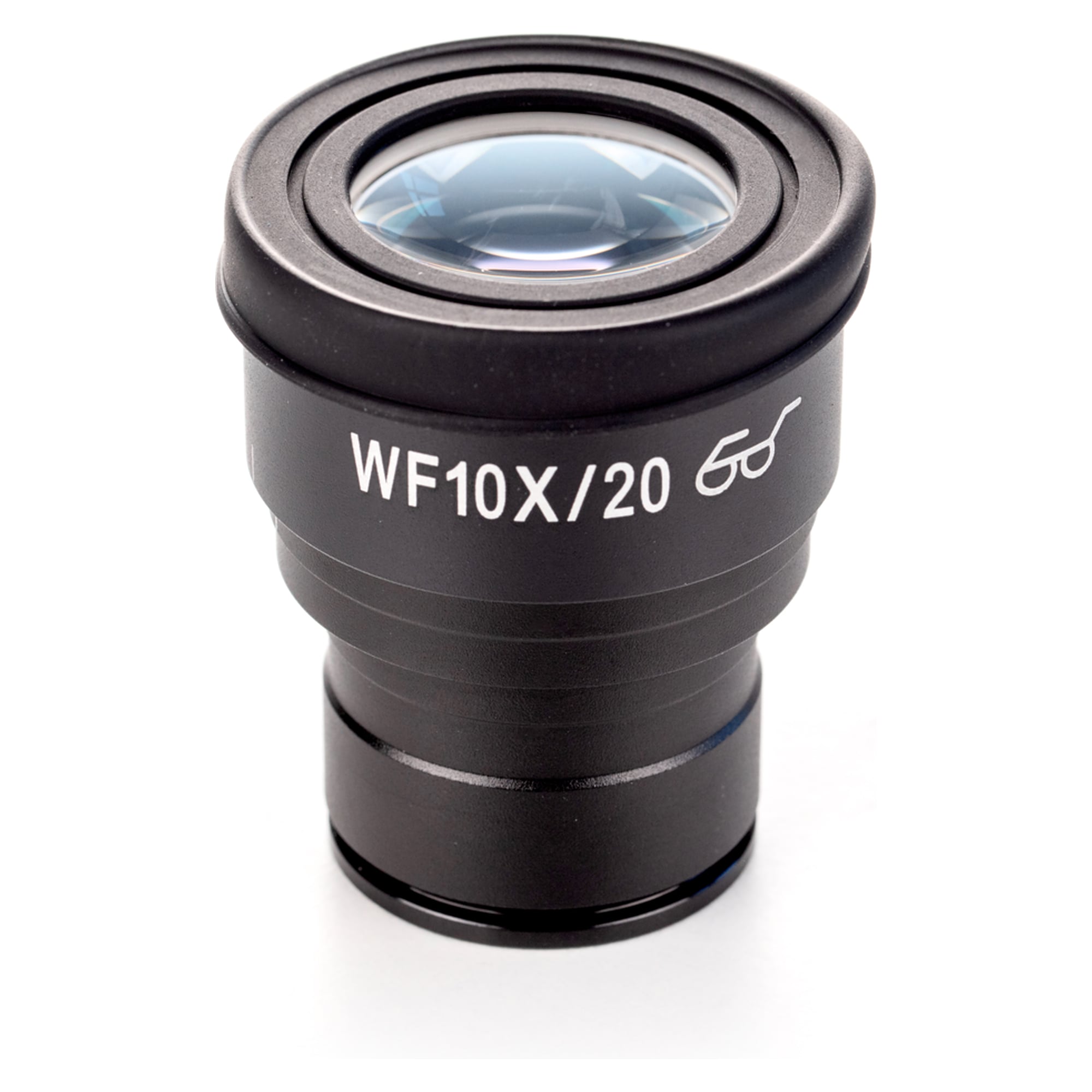 Okular: HWF 10x / Ø 20 mm, mit Skala , Anti-Fungus, High-Eye-Point - KERN OBB-A1591