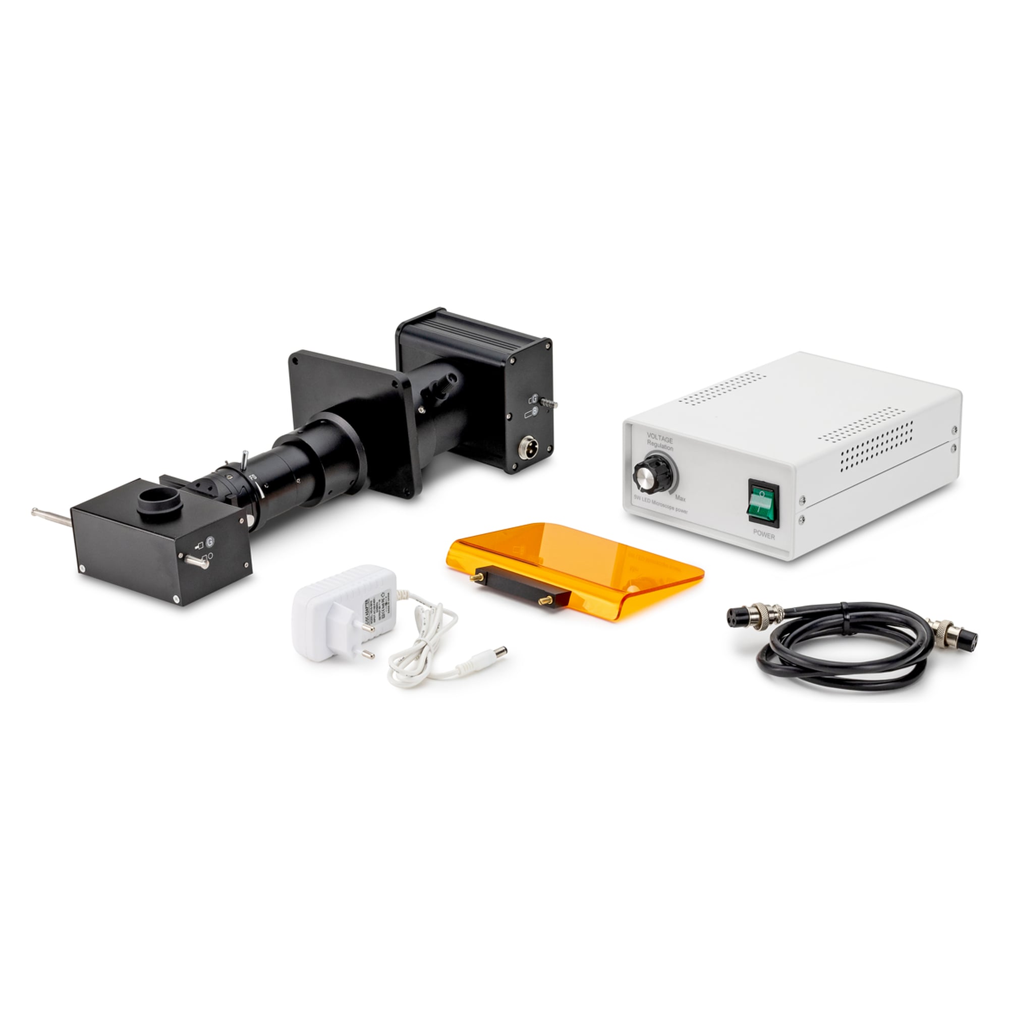 5 W LED Fluoreszenzeinheit (B / G) für inverses Mikroskop - KERN OBB-A1631