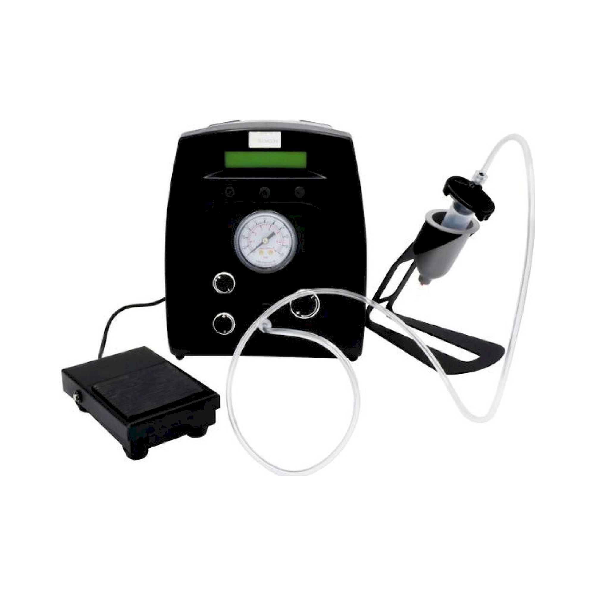 Oki DX-250. Digitales Dosiergerät für nieder- und hochviskose Medien, 0 - 6.9 bar (100 psi)