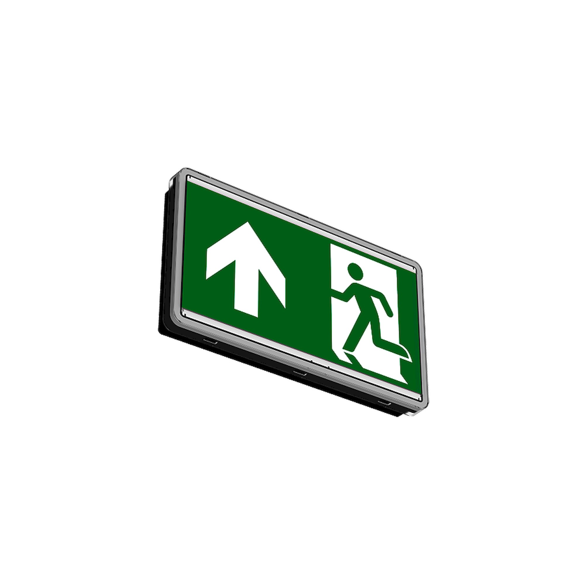 Glamox ORTUS-W BL E1/S HO SIGN