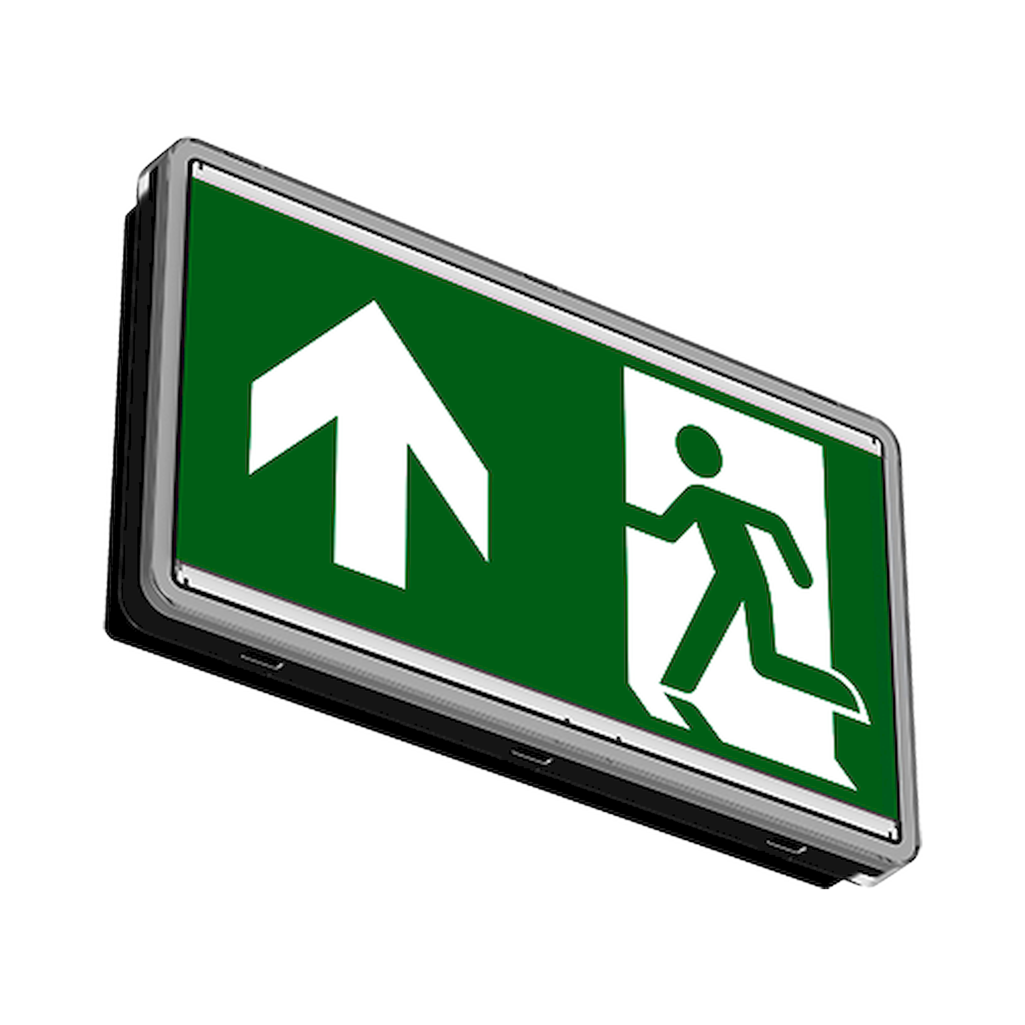 Glamox ORT107995. Notlichtleuchten ORTUS-W BL E/Z HO SIGN