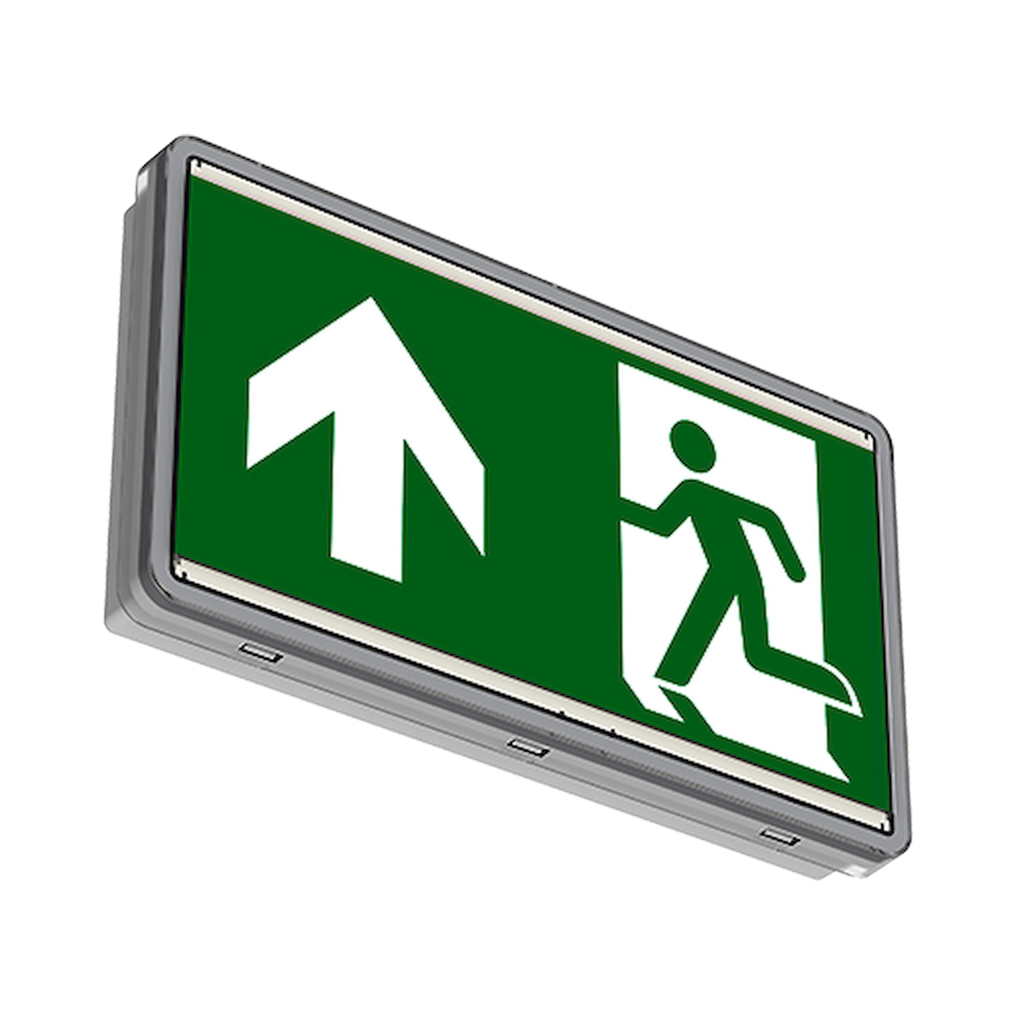 Glamox ORTUS-W WH E1/S HO SIGN