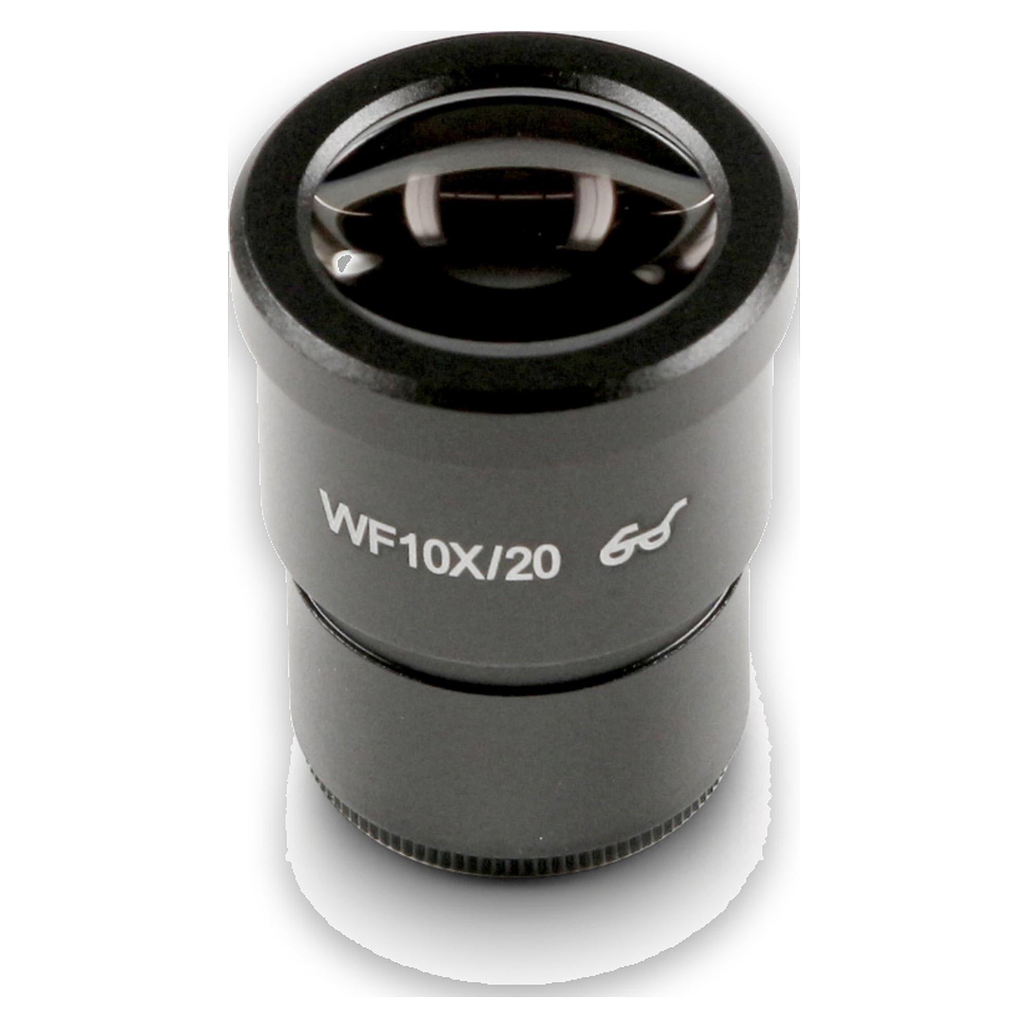 Okular: HWF 10x / Ø 20 mm, mit Skala 0,1 mm, Anti-Fungus, High-Eye-Point - KERN OZB-A4635